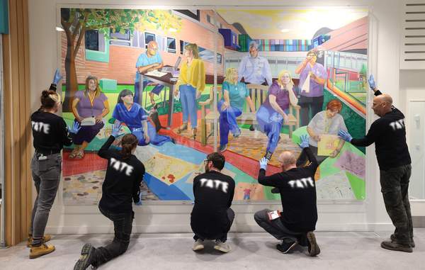 Tate Presents Portrait Of NHS Workers To Alder Hey Children's Hospital ...