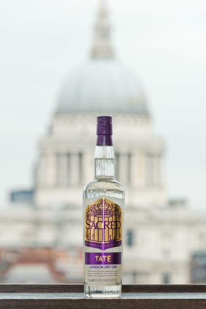 Photo of bottle of gin