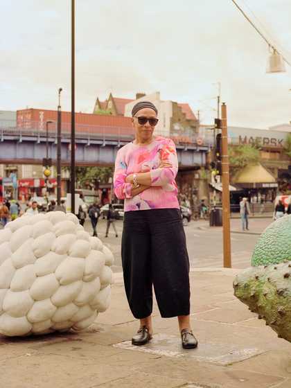Portrait of artist Veronica Ryan