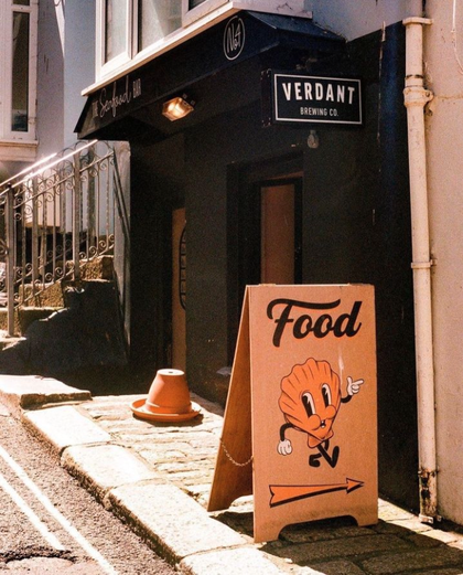 Restaurant on street