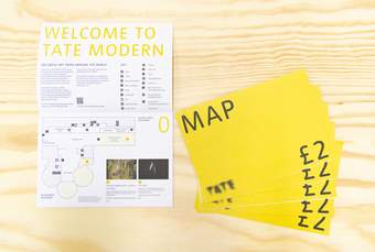 Yellow paper maps