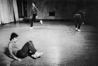 Performance of Yvonne Rainer's The Mind is a Muscle: Trio A, Judson Memorial Church, Greenwich Village, New York, 1966