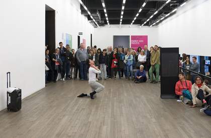 Adam H Weinert as part of 20 Dancers for the XX century by Boris Charmatz