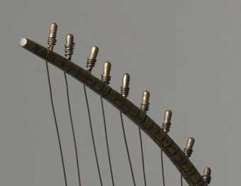 Edward Onslow Ford Detail of harp screws in The Singer