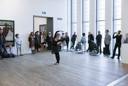 Franceschi as part of 20 Dancers for the XX century by Boris Charmatz