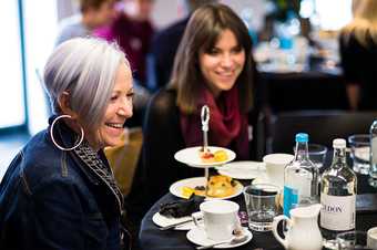 Tate supporters at a legacy event in Tate Liverpool