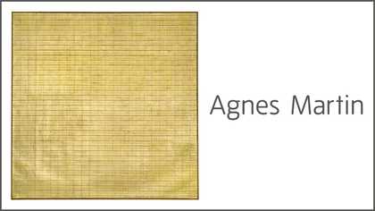 Agnes Martin retrospective at Tate Modern, 3 June – 11 October 2015