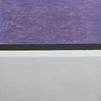 Agnes Martin Untitled 1959 colour band
