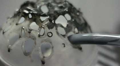 Detail of an artwork by Agnieszka Polska
