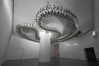 Ai Weiwei Snake Ceiling 2009 Installation view at the Mori Art Museum Tokyo