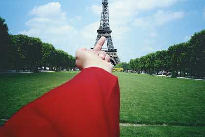 Ai Weiwei A Study of Perspective  Eiffel Tower 1995 to 2003