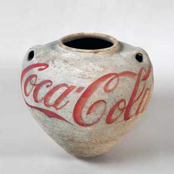 Ai Weiwei Han Dynasty Urn with Coca-Cola Logo 1994