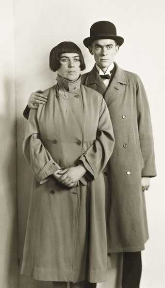 August Sander The Painter Anton Räderscheidt and his Wife Marta Hegemann c.1925