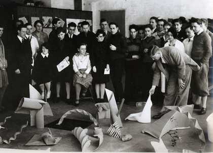 Assessment of work from Albers’s Preliminary Course, 1928–9