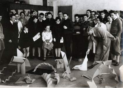 Assessment of work from Albers’s Preliminary Course, 1928–9