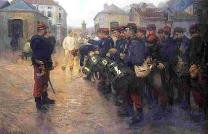 Albert Larteau Tambours et clairons (Drums and Bugles) 1905