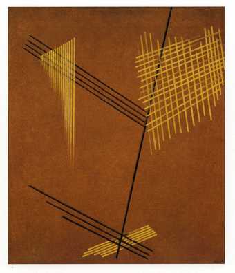 Aleksandr Rodchenko Non-Objective Painting (Line) 1919