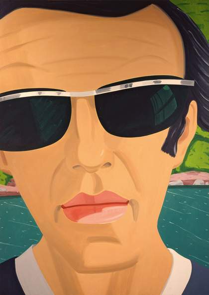 Alex Katz Self-Portrait with Sunglasses