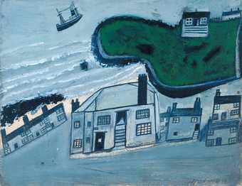 Alfred Wallis ‘The Hold House Port Mear Square Island Port Mear Beach’