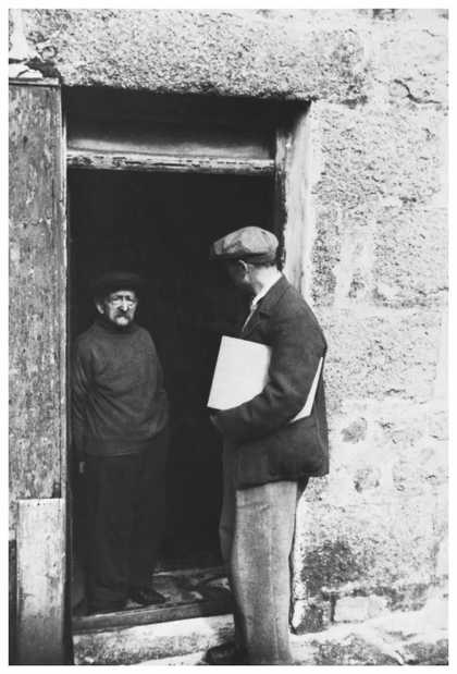 Alfred Wallis and Ben Nicholson c.1940
