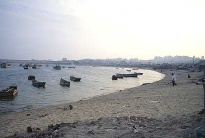Allan Sekula Doomed Fishing Village of Ilsan, September 1993, from Fish Story 1989–1995