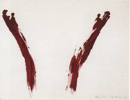 Ana Mendieta Body Tracks (Rastros Corporales) 1982 05