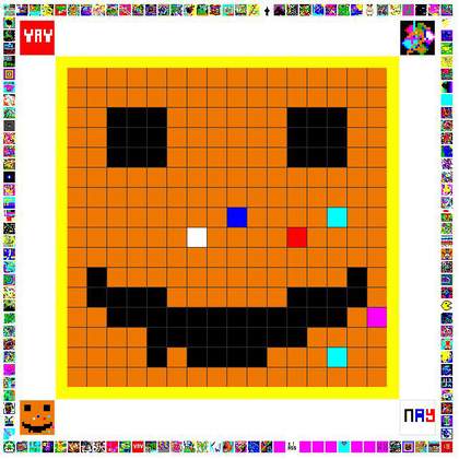 Screening Circle, screen grab © Andy Deck 2006