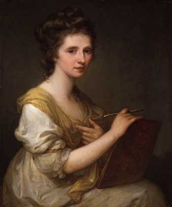 Angelica Kauffman, Self-Portrait, c.1770–5, oil paint on canvas, 73.7 × 61 cm - National Portrait Gallery, London