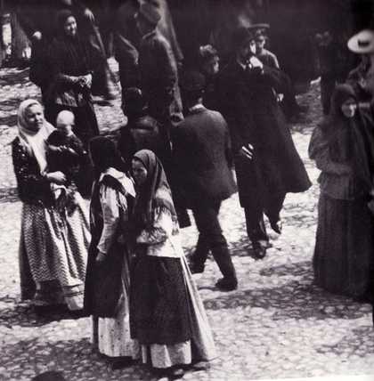 Anonymous Photograph of a Procession in Nizhny Novgorod 1899