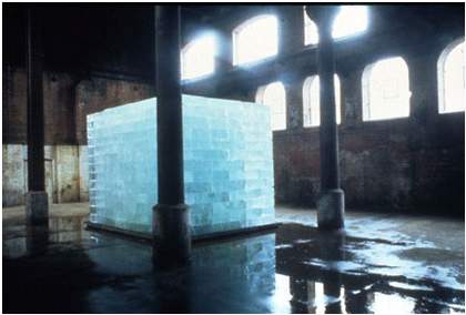 Anya Gallaccio, intensities and surfaces, 1996