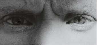 Robert Mapplethorpe, Self Portrait black and white photograph of eyes