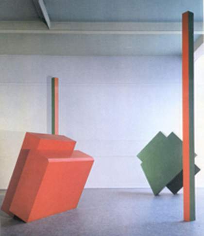 Archive photograph of Call (1968) by Phillip King, late 1960s/early 1970s.