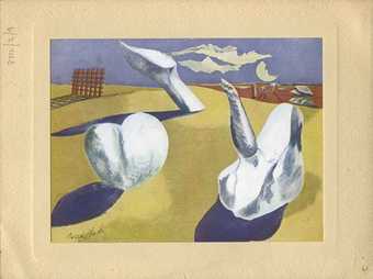 Christmas card by Paul Nash sent to Eileen Agar in Tate Archive
