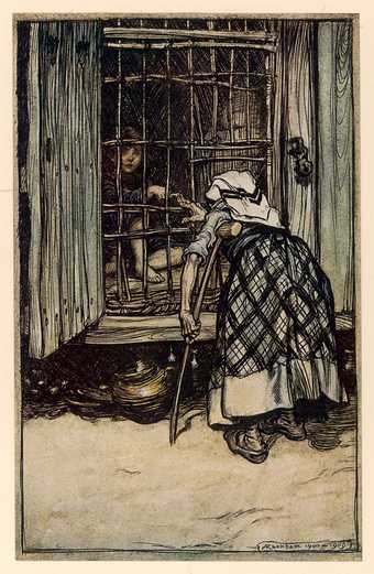 Arthur Rackham illustration from the English edition of Grimm's Fairy Tales, published in 1909