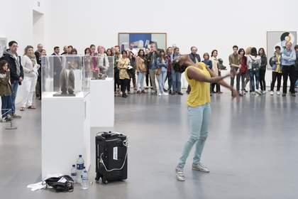Asha Thomas as part of 20 Dancers for the XX century by Boris Charmatz