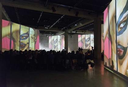 Johanna Constantine performance as part of Charles Atlas and Collaborators, BMW Tate Live, The Tanks