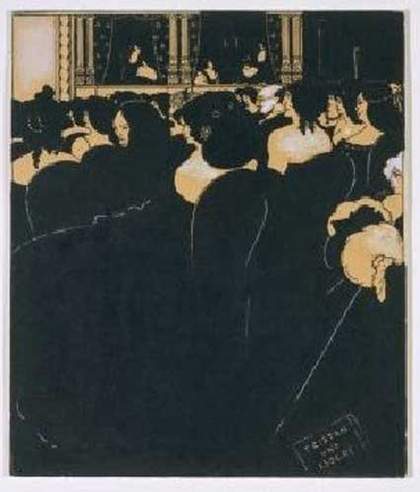 Aubrey Beardsley Wagnerites 1894