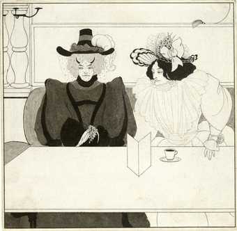 illustration of 2 ladies