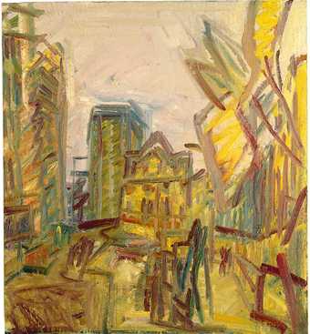 Frank Auerbach Mornington Crescent Looking South 1996