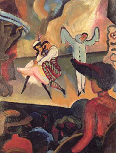 August Macke Russian Ballet I 1912