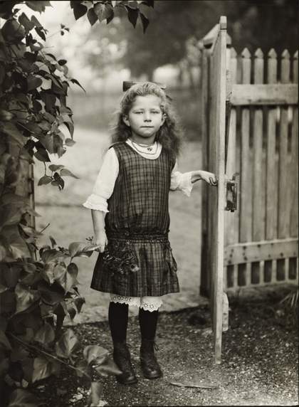 August Sander, Farmer's Child 1919, printed 1990