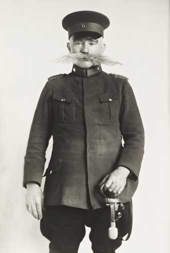 August Sander, Police Officer 1925, printed 1990