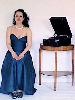 Auntie Maureen and her trusted gramophone
