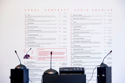 Aural Contract Audio Archive 