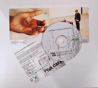 A CD with folded out accompanying booklet and notes