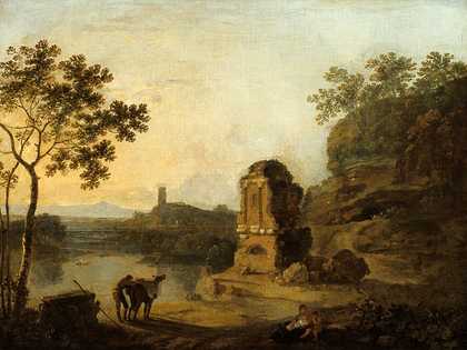 Richard Wilson, Strada Nomentana, c.1765–70