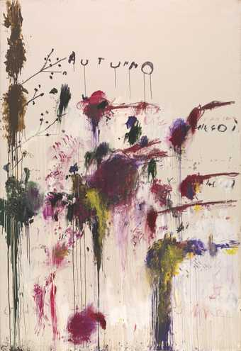 Cy Twombly, Quattro Stagioni: Autunno, 1993-5