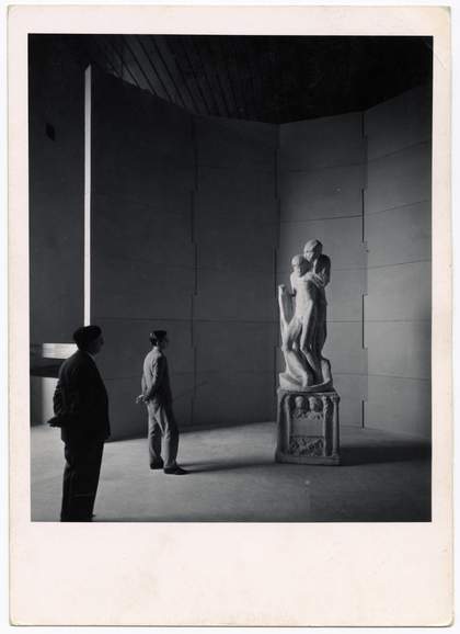 Photograph by Paolo Monti of Michelangelo's Rondanini Pietà, 1564
