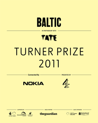 Turner Prize 2011 poster