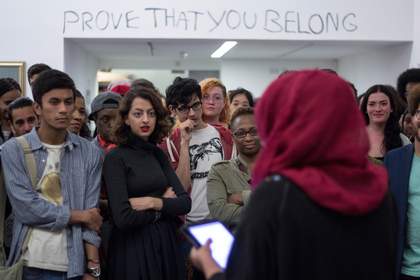 Baldwin's Nigger R E L O A D E D at Iniva, 2014